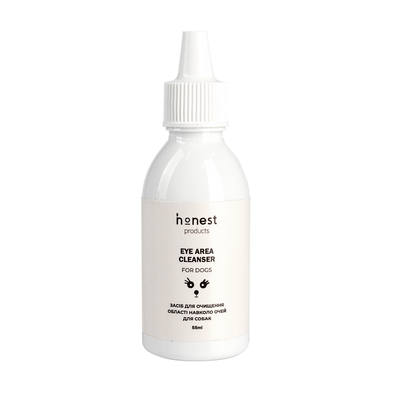 Засіб для очищення області навколо очей для собак Honest Products Eye Area Cleanser, 55 мл